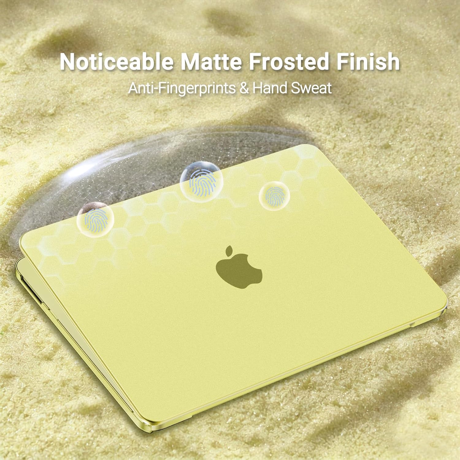 Noticeable Matte Frosted Finish  
Anti-Fingerprints & Hand Sweat