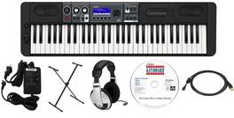 Casio - CTS500 EPA Pack with Stand, Adapter, Headphones, and Software