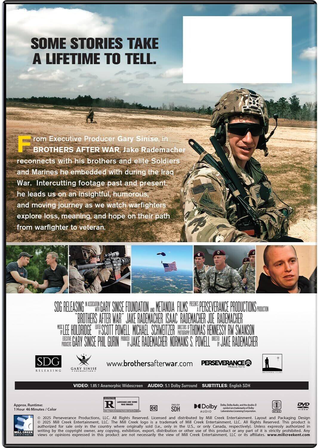 Alt View 1. Brothers After War   - DVD.