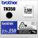 Front. Brother - TN350 Toner Cartridge - Black.