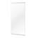 Front. LOVMOR - Polished 30 in. W x 60 in. Modern Rectangular Tempered Glass Wall Mirror - Silver.