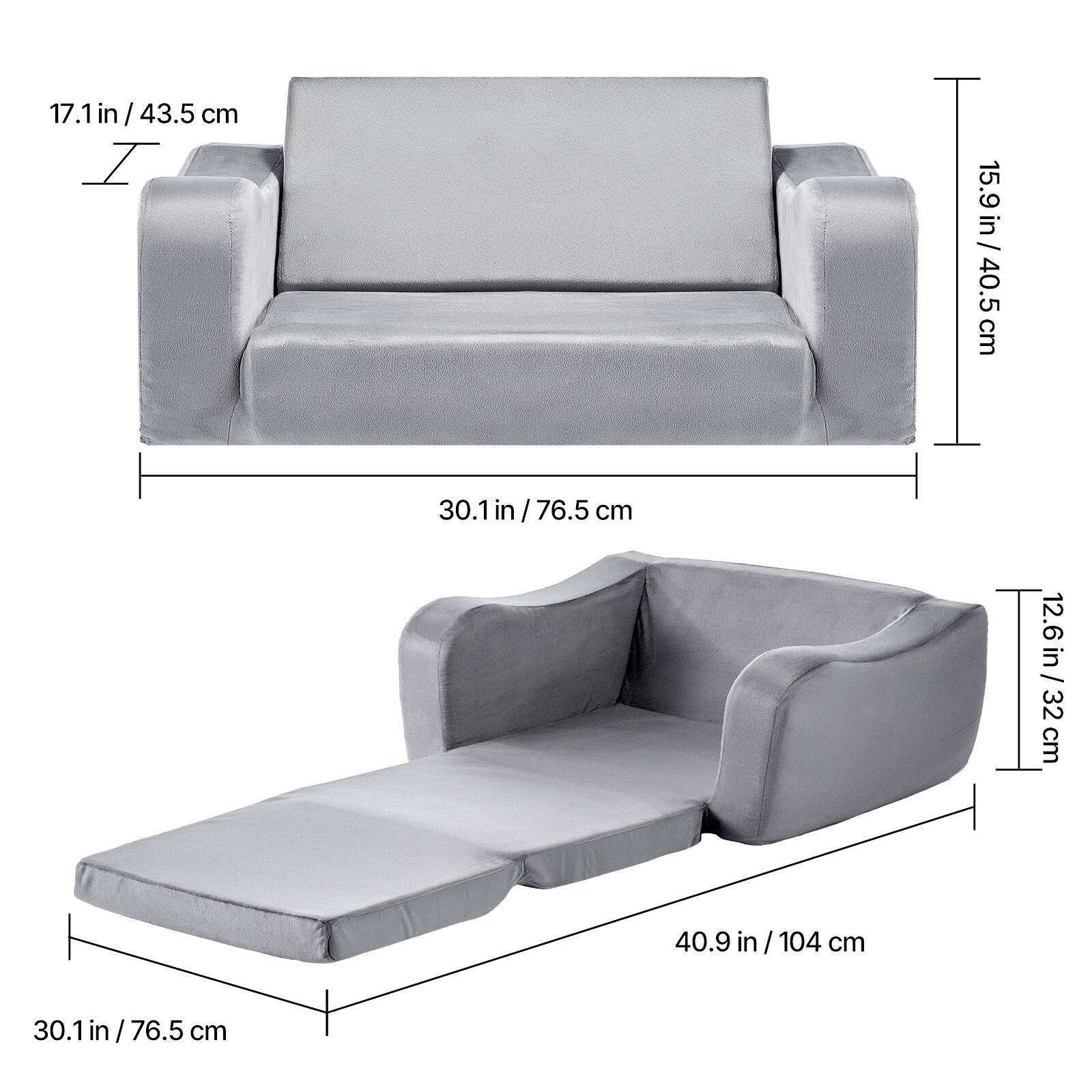 17.1 in / 43.5 cm  
15.9 in / 40.5 cm  
30.1 in / 76.5 cm  
12.6 in / 32 cm  
40.9 in / 104 cm  
30.1 in / 76.5 cm