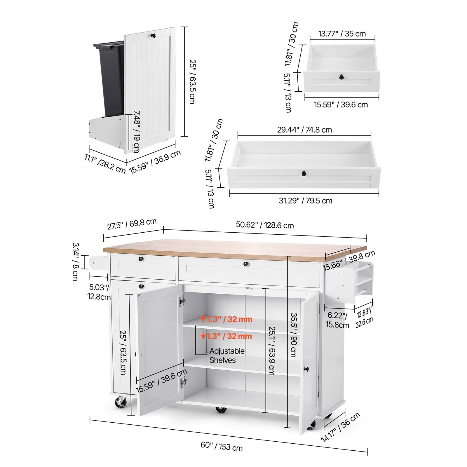 11.81" /30cm, 11.81" - 63.5, 5.11" : cm, 13.77" /35 cm, 15.59" /39.6, 39.6 cm, 7.48" cm, 29.44"/74.8, 74.8 cm, 30 cm, 11.81", 11.1" cm /28.2, 36.9 cm, 15.59", 5.11" - /13 cm, 31.29" /79.5 cm, 69.8 cm, 50.62" / 128.6, 27.5" cm, 3.14" cm, 3.14" /8cm, 39.8, 15.66" 8cm, 5.03" 12.8cm, +1.3"/32, 32, 6.22"/ 12.83Y, 1.3" I mm, 35.5" 32.6cm, 15.8cm, 25" 1.3" /32, 1.3" 32 mm, 25.1 90, 25" /63.5cm, 63.9 cm, 60" / 153 cm, 36, 14.17"