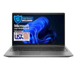 HP - Power G9 Core i7-12800H 2.4GHz, 32GB, 1TB SSD, 15.6" FHD, Windows 11 Pro, NVIDIA Quadro T600 4GB (Refurbished) - Silver