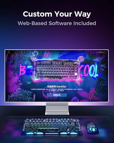 Custom Your Way  
Web-Based Software Included  

Hi - -  
V a P " B a e Y . .  
GravaStar  
BEYOND CAME THE - ~ COOL  
PUY