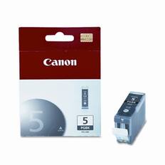 Front. Canon - 5 Standard Capacity - Black Ink Cartridge - Black.
