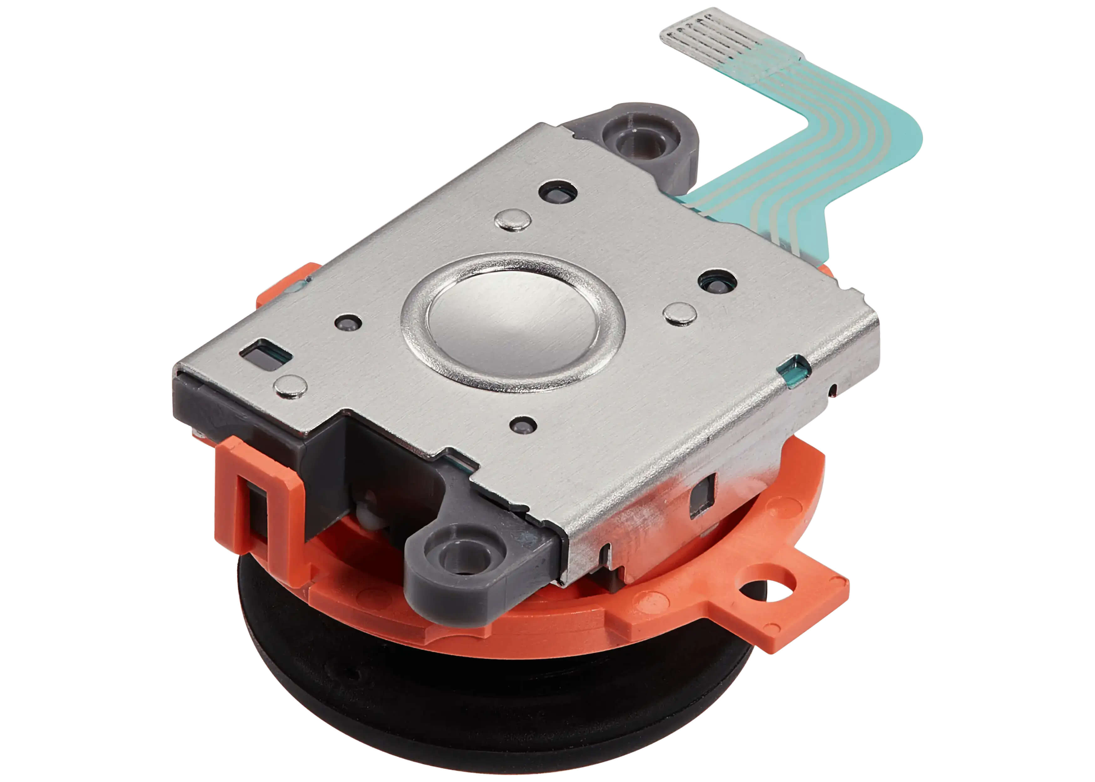 Back. MobileSentrix - 3D Analog Joystick Cap Thumbstick Replacement Compatible For Nintendo Switch 2 Joy Con Controller - Orange - Orange.