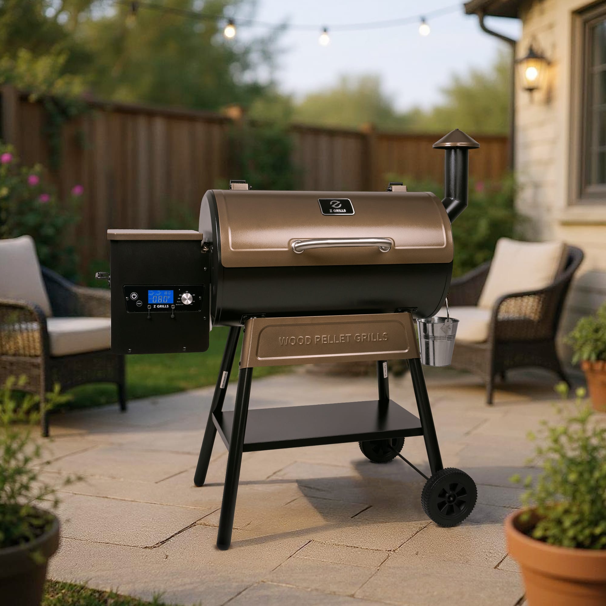 Z GRILLS Grill Elite 549 sq. in. Pellet Grill and Smoker with PID