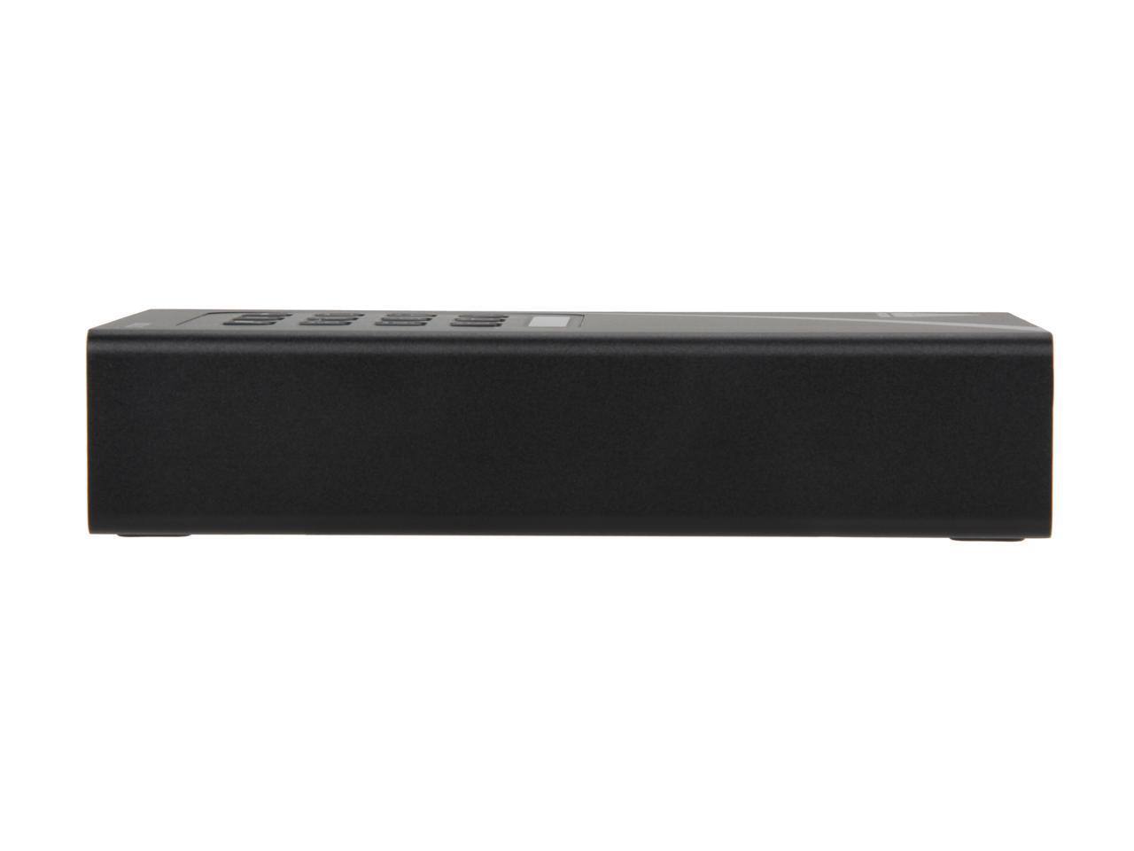 Alt View 5. Apricorn - APRICORN Aegis Padlock DT 2TB USB 3.0 3.5" External Hard Drive 256-bit AES Encryption ADT-3PL256-2000 - Black.