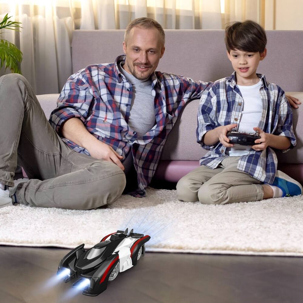 Alt View 7. Loheer - Loheer Wall Climbing RC Car Dual Mode Gravity Defying Remote Control Stunt Car Rechargeable Toy Car.