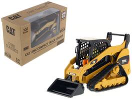 Diecast Masters - CAT Caterpillar 299C Compact Track Loader with Work Tools and Operator "Core Classics" Series 1/32 Diecast - Yellow And Black