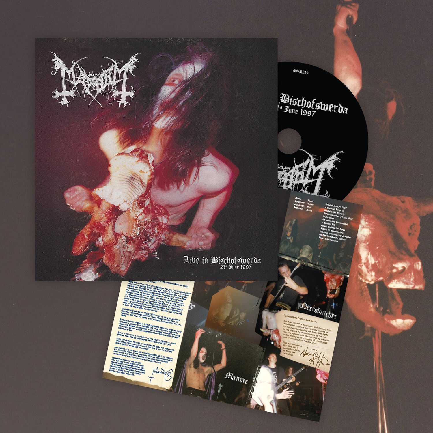 Mayhem - Live In Bischofswerda (21St June 1997)   - COMPACT DISCS [CD] price history on PriceWatchPro