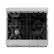 Alt View 8. ZLINE - 30 in. Wide 4 Burner Legacy Dual Fuel Range in Satin Stainless Steel w/ White Matte Door (RAS-WM-30) - Matte White.