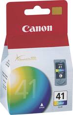 Front. Canon - 41 Standard Capacity - Color (Cyan, Magenta, Yellow) Ink Cartridge - Multicolor.