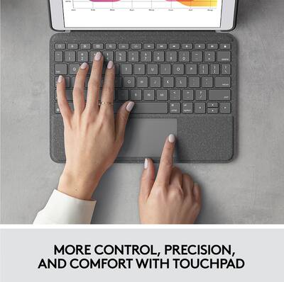 Logitech Combo Touch Keyboard Folio for Apple iPad 10.2 Logitech Combo Touch Keyboard Folio for Apple iPad 10.2