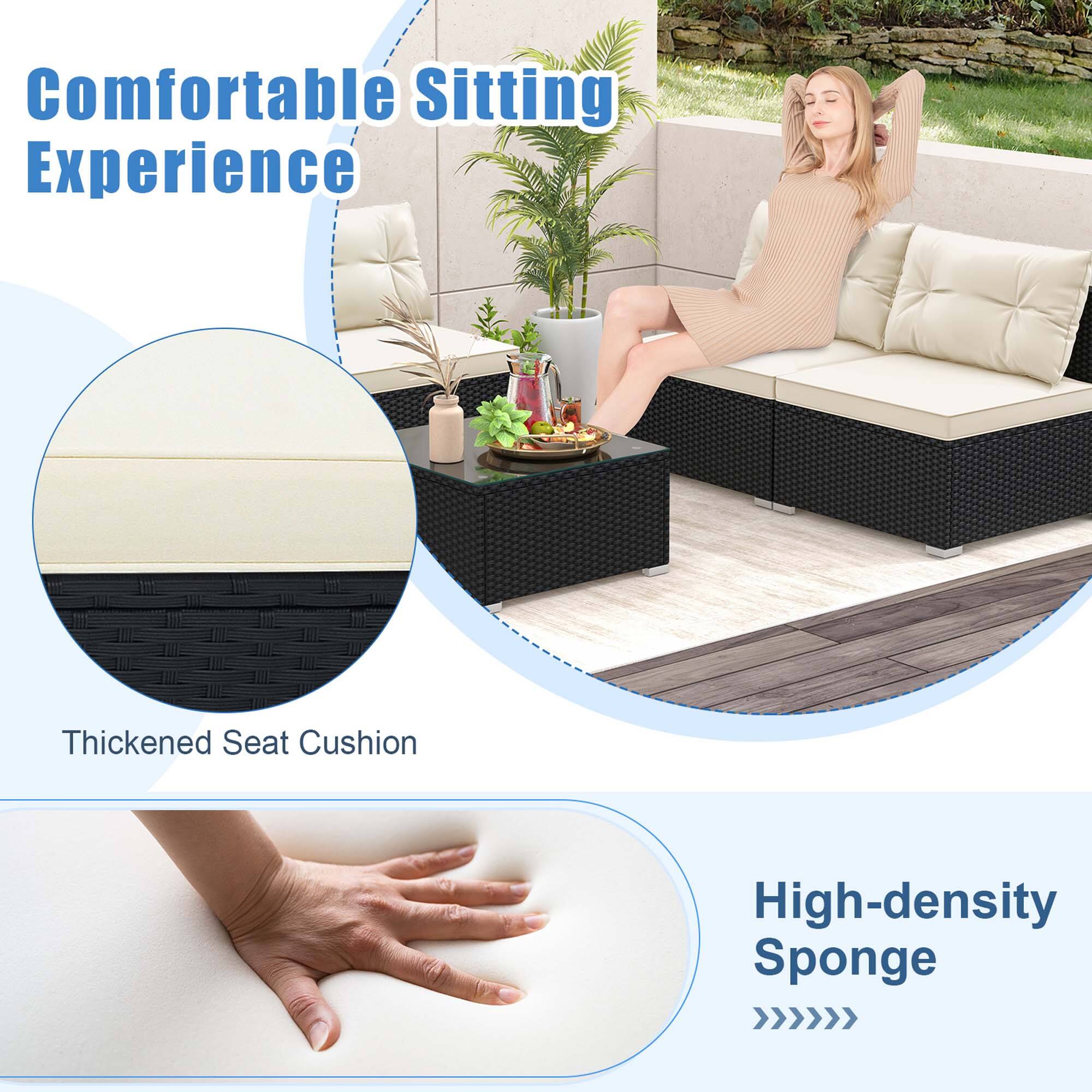 Comfortable Sitting Experience
Thickened Seat Cushion
High-density Sponge