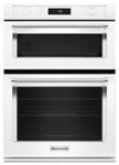 Front. KitchenAid - 27" Single Electric Convection Wall Oven with Built-In Microwave.