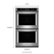 Alt View Zoom 11. KitchenAid - 27" Built-In Double Electric Convection Wall Oven - Stainless steel.