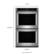 Alt View 11. KitchenAid - 27" Built-In Double Electric Convection Wall Oven - Stainless Steel.