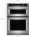 Alt View 14. KitchenAid - 27" Single Electric Convection Wall Oven with Built-In Microwave - Stainless steel.