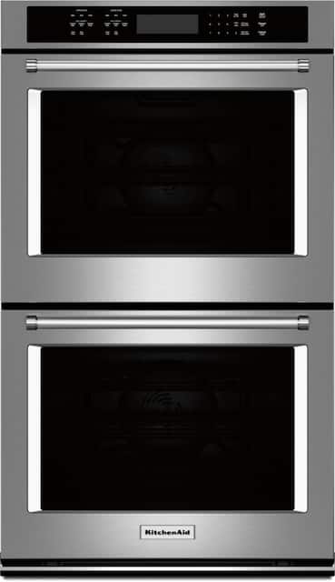 Kitchenaid double wall oven electric deals