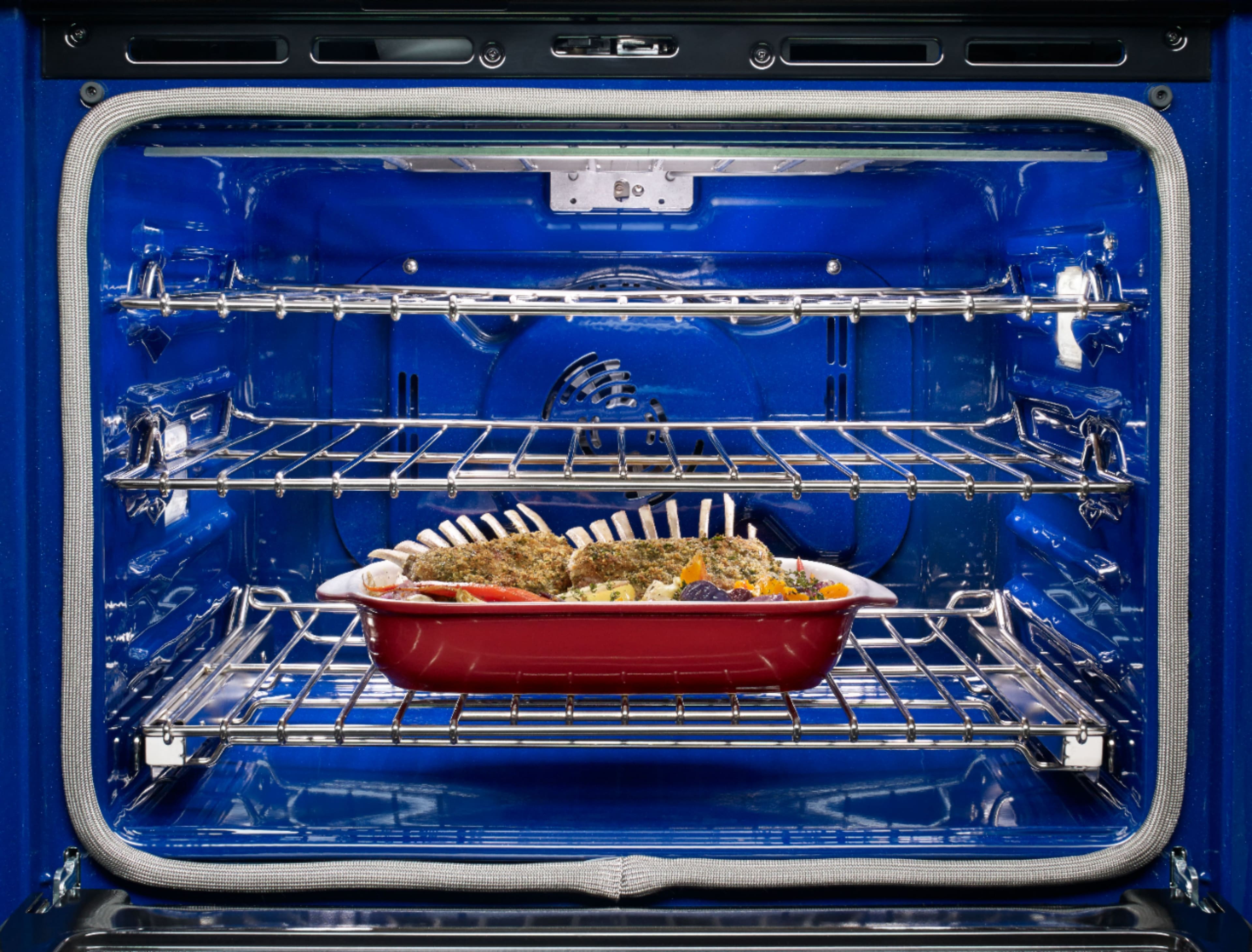 Alt View 15. KitchenAid - 30" Built-In Double Electric Convection Wall Oven - Stainless Steel.