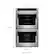 Alt View 12. KitchenAid - 27" Built-In Double Electric Convection Wall Oven.