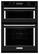 Front. KitchenAid - 30" Single Electric Convection Wall Oven with Built-In Microwave.