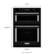 Alt View 11. KitchenAid - 30" Single Electric Convection Wall Oven with Built-In Microwave.