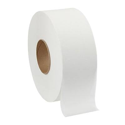 Alt View 4. Pacific Blue Select - Pacific Blue Select Jumbo Jr. Toilet Paper, 2-ply, White, 1000 ft./Roll, 8 Rolls/Carton (13728).