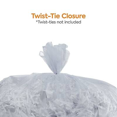 Twist-Tie Closure  
*Twist-ties not included
