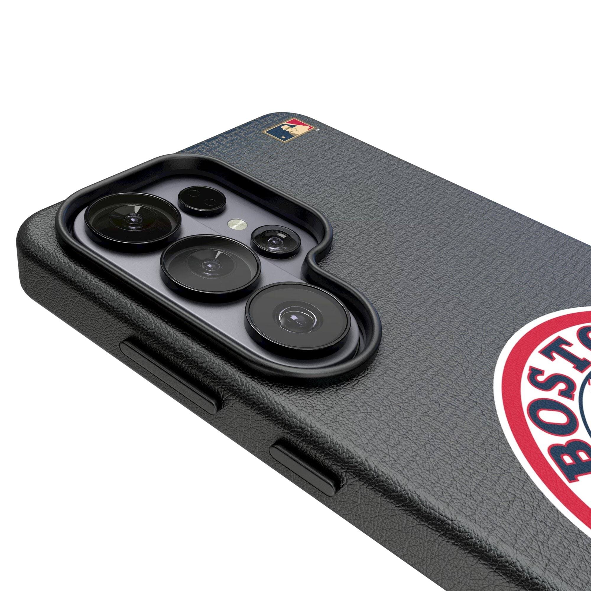 Alt View 2. Keyscaper - Cooperstown Collection 1976-2008 Galaxy Magnetic Bump Case - S25 Ultra - Black.