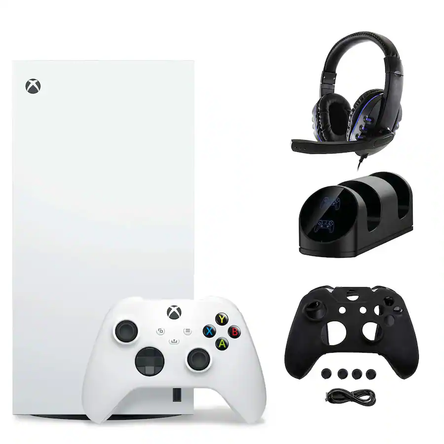 Xbox Series X Digital White Console Accessories Kit Xbox