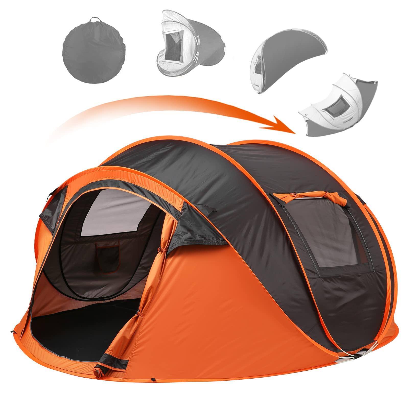 Black & Orange (4 Person)