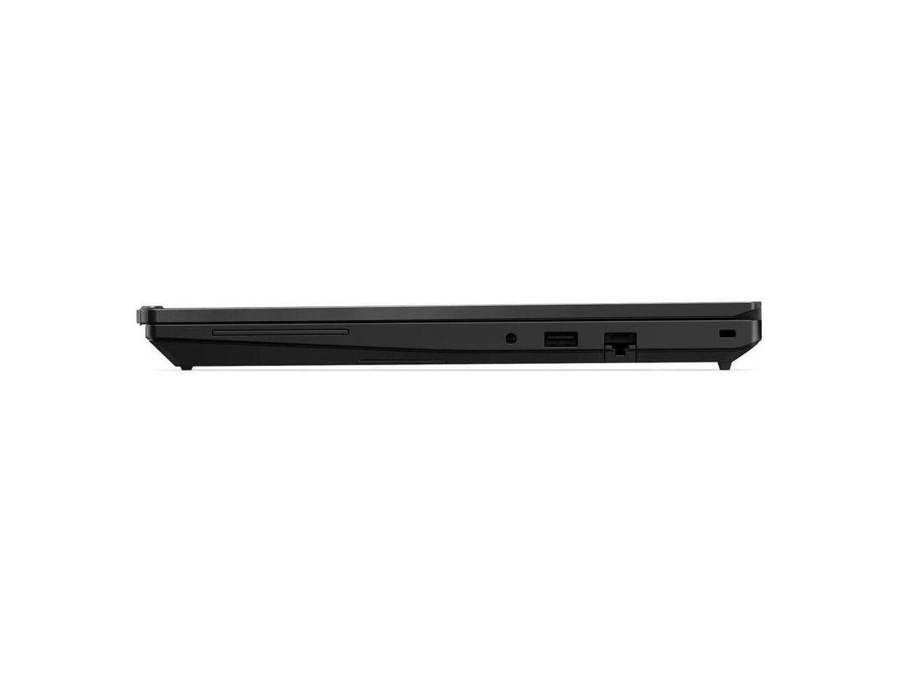 Alt View 10. Lenovo - Lenovo ThinkPad T16 Gen 5 22AN0010US 16" Notebook - WUXGA - 60 Hz - AMD Ryzen 7 PRO Ryzen PRO 200 Series 250 - 16 GB - Black.