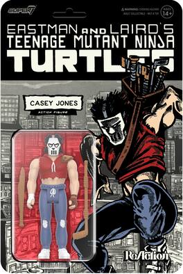 Super7 - Teenage Mutant Ninja Turtles (Eastman and Laird's) - ReAction Figures Wave 11 - Casey Jones - Collectibles - Multicolor