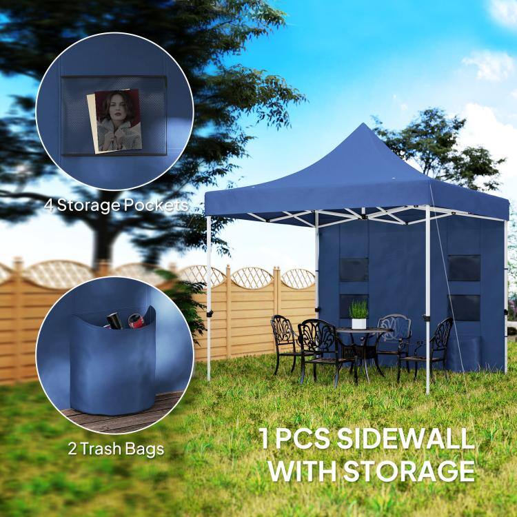 4 Storage Pockets  
2 Trash Bags  
1 PCS SIDEWALL WITH STORAGE