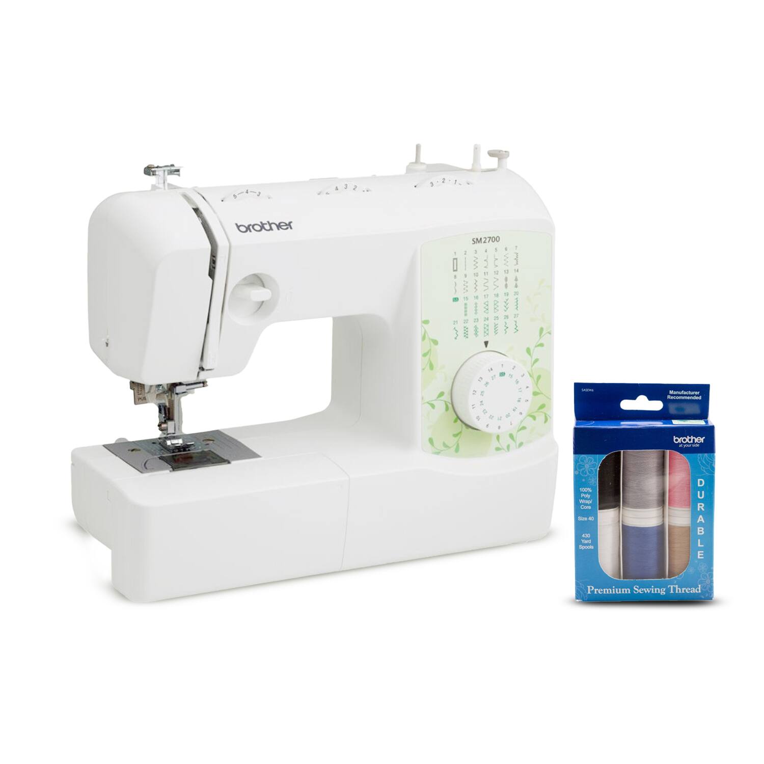 brother SM2700 1 - 1 | ww : : A - d - - 18 W  3 VV o  +  . I I a0n w V  i - a  m0 I 222 I 1 - 3   . oe . V 2 +  E 1 + 4 de a - + . a a - M - brother - - I - T ~ - - - - - - -o DURABLE Premium Sewing Thread