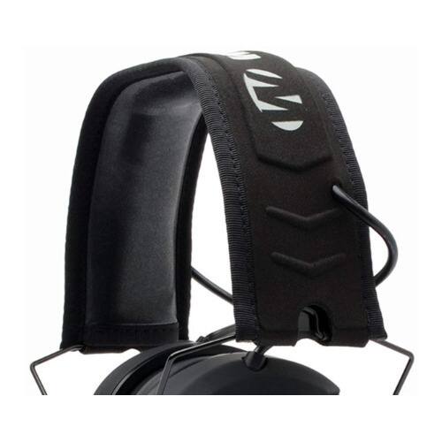 Angle. Walker’s - Walker’s Razor Slim Electronic Quad Muff with Bluetooth (Black) - Black.