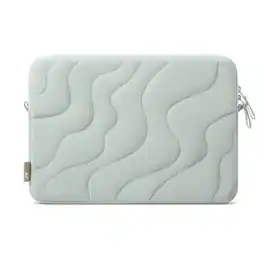 tomtoc - Terra-A27 Recycled 360° Protective Puffy Laptop Sleeve Bag for 13-inch MacBook New A18 Pro Chip 2026, Quilted Design - Lakeshore
