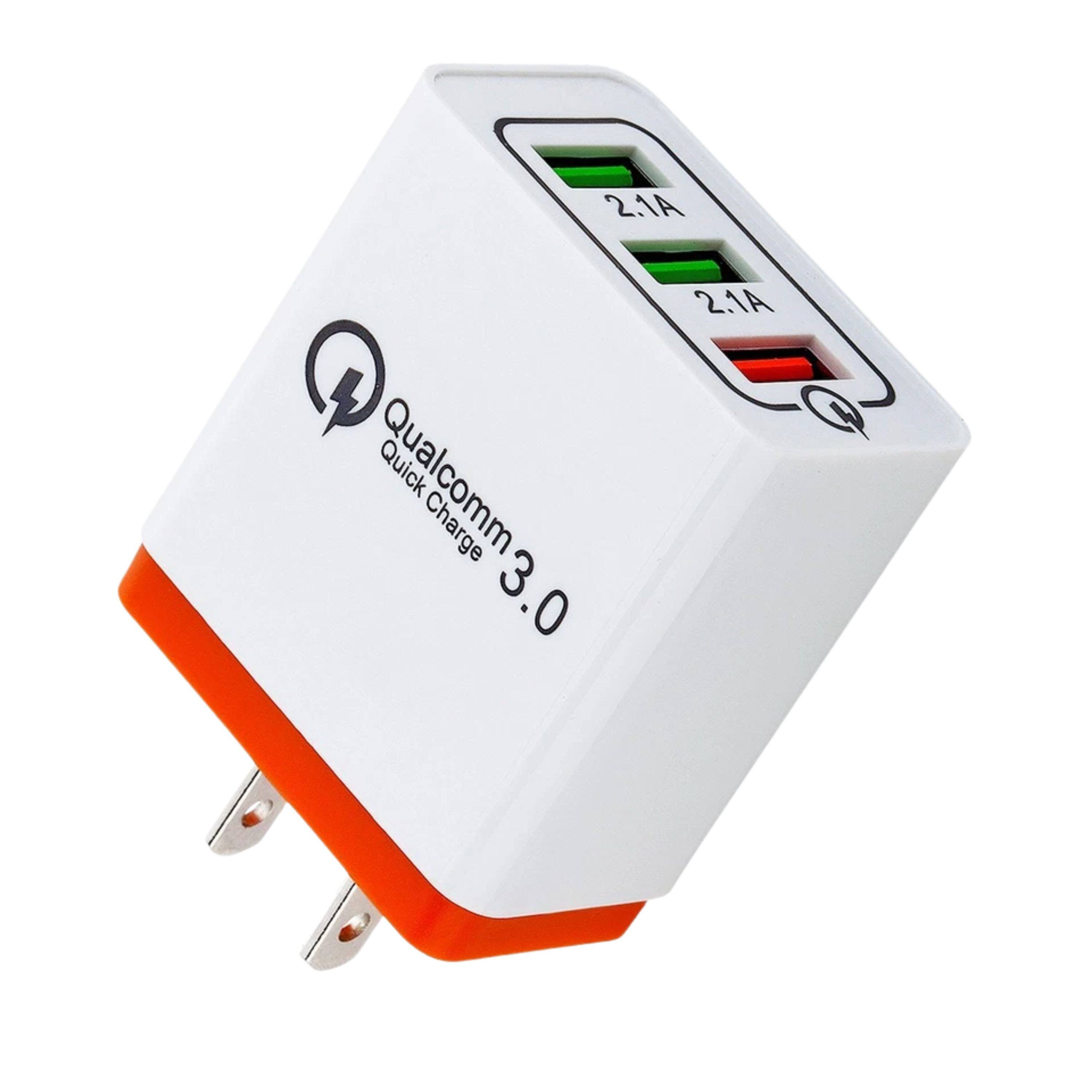 2.1A 2.1A Qualcomm Quick Charge 3.0