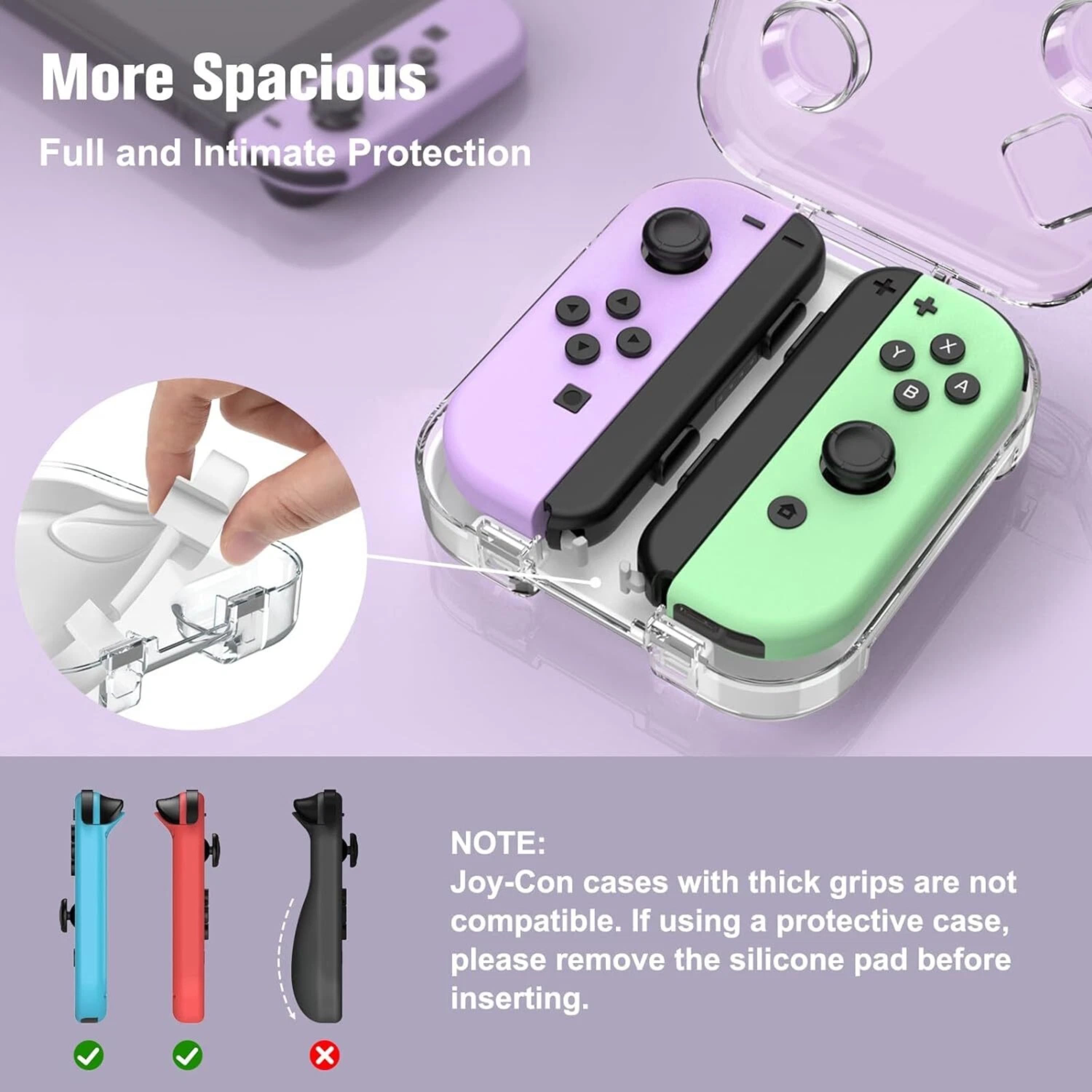 Kitcheniva Protective Joy Con Case For Nintendo Switch Glittering