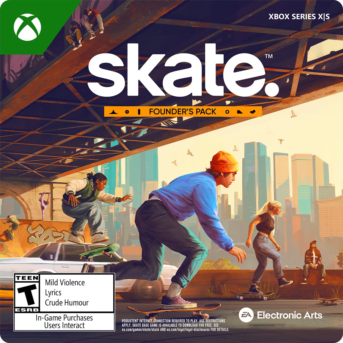 SKATE: Founder’s Deluxe Edition - Xbox Series X, Xbox Series S [Digital] - Front_Zoom