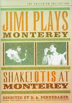 Front. Jimi Hendrix - Jimi Plays Monterey / Shake! Otis at Monterey (Criterion Collection) - DVD.