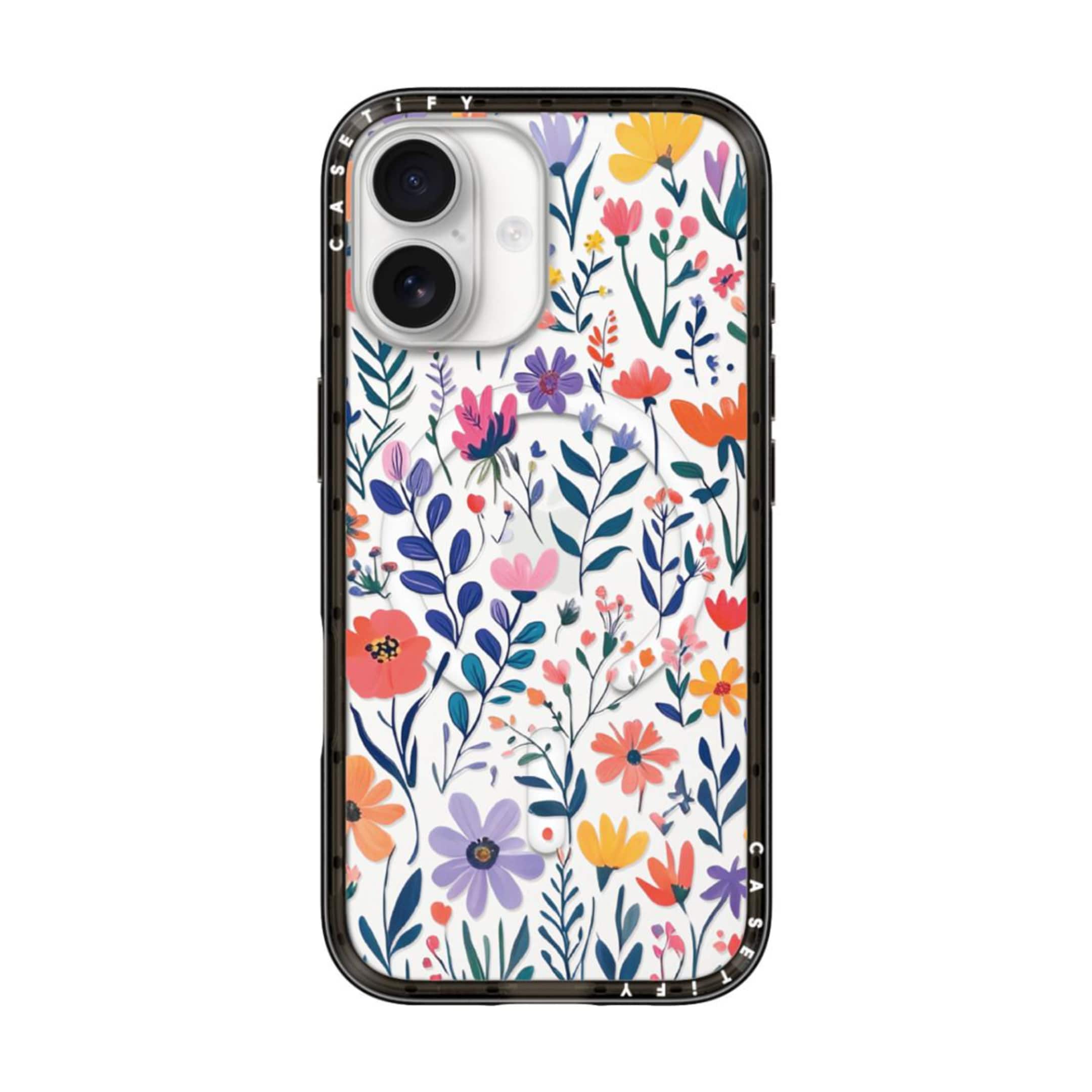 CASETiFY - Apple iPhone 17 Compact Case (Impact Lite) in Spring Blossom - Floral - Front_Zoom