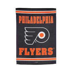 Evergreen Enterprises - Philadelphia Flyers 12.5" x 18" Double-Sided Embossed Suede Garden Flag - Multicolor