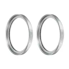 Unique Bargains - 37mm Ultra Slim Lens Filter 2pcs, Multi Coating Aluminum Circular Screw-in Protection for Photography
