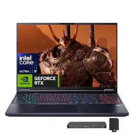 Acer - Predator Helios Neo 16" Gaming Laptop,Ultra 9 275HX,GeForce RTX 5060,32GB RAM,2TB SSD+1TB Dock Set,Win 11 Pro - Black