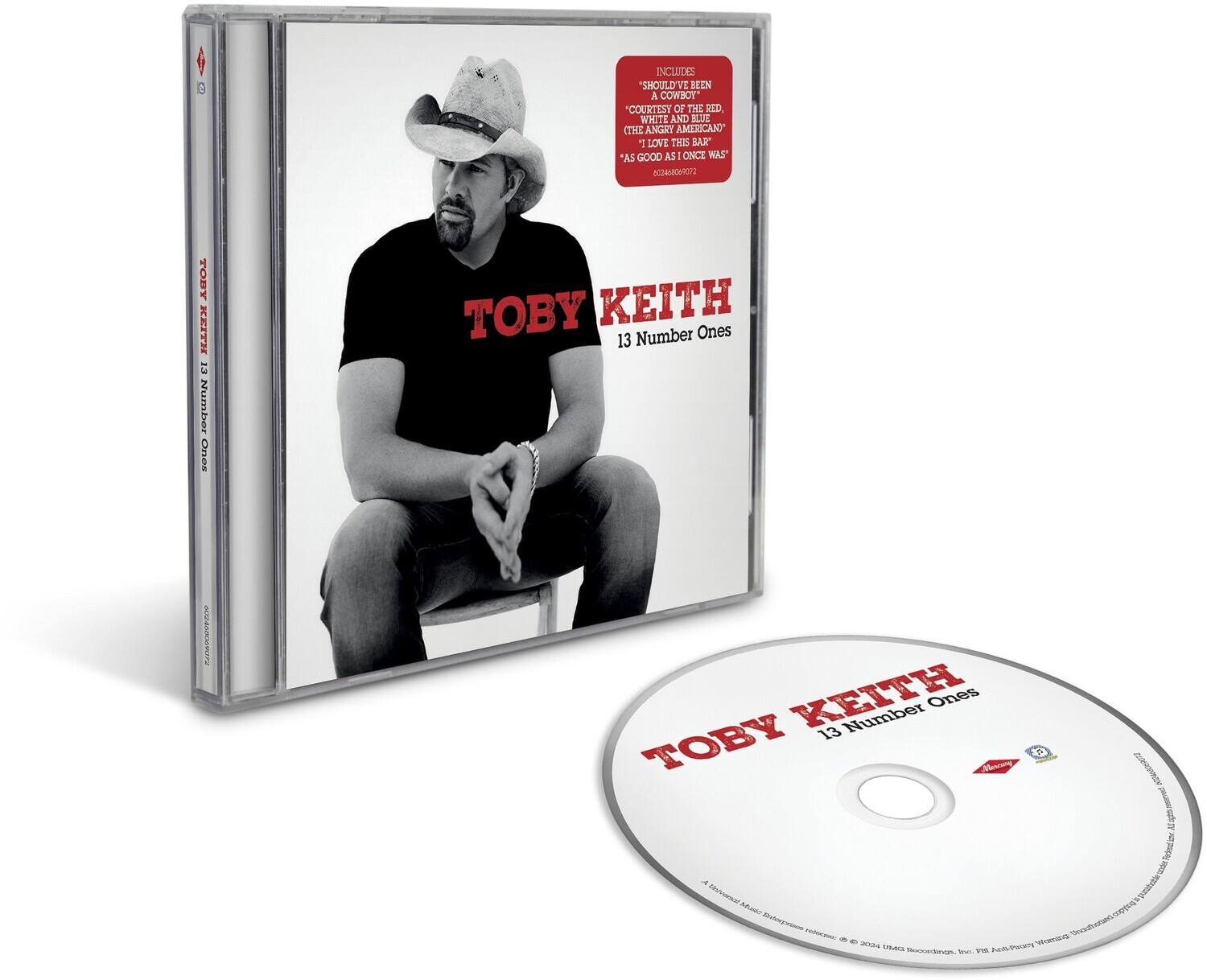 Toby Keith - 13 Number Ones   - COMPACT DISCS [CD]
