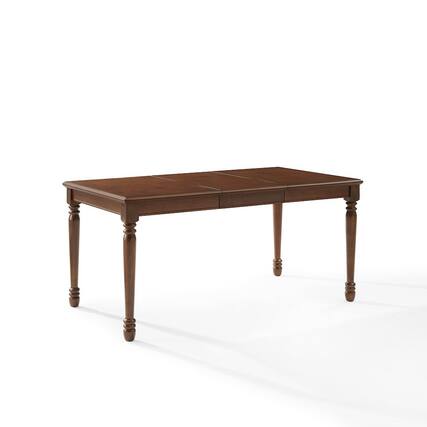 Front. Crosley Furniture - Shelby Dining Table - Brown.